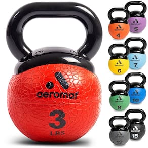 Kettlebell Set Aeromat Elite Mini 1,4 kg para mulheres - vermelho