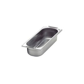 Cuba Tramontina Gn 2-8 Em Aço Inox Com Alças Móveis Profundidade 65 Mm - Aço 430 Tramontina