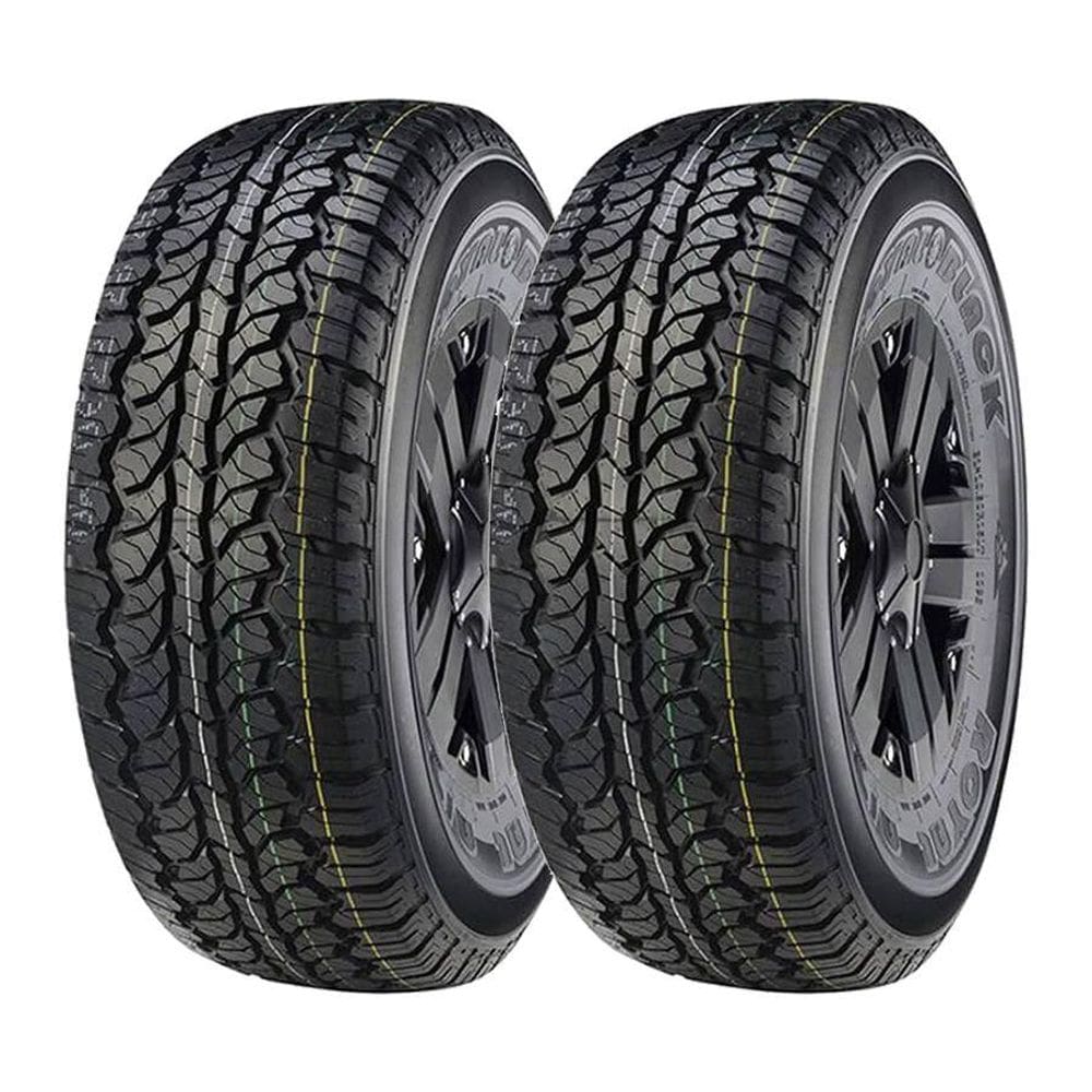 Kit 2 Pneus Royal Black Aro 18 275/70R18 Royal AT 10 Lonas 125/122S