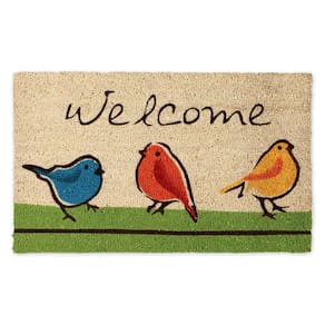 Capacho DII Natural Coir Outdoor Welcome Mat 45x75cm