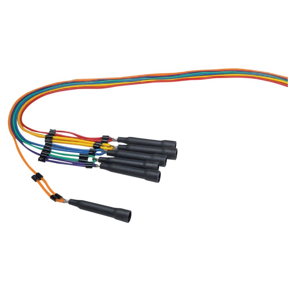 Jump Ropes Sportime, comprimento ajustável, 9 pés, conjunto de 6