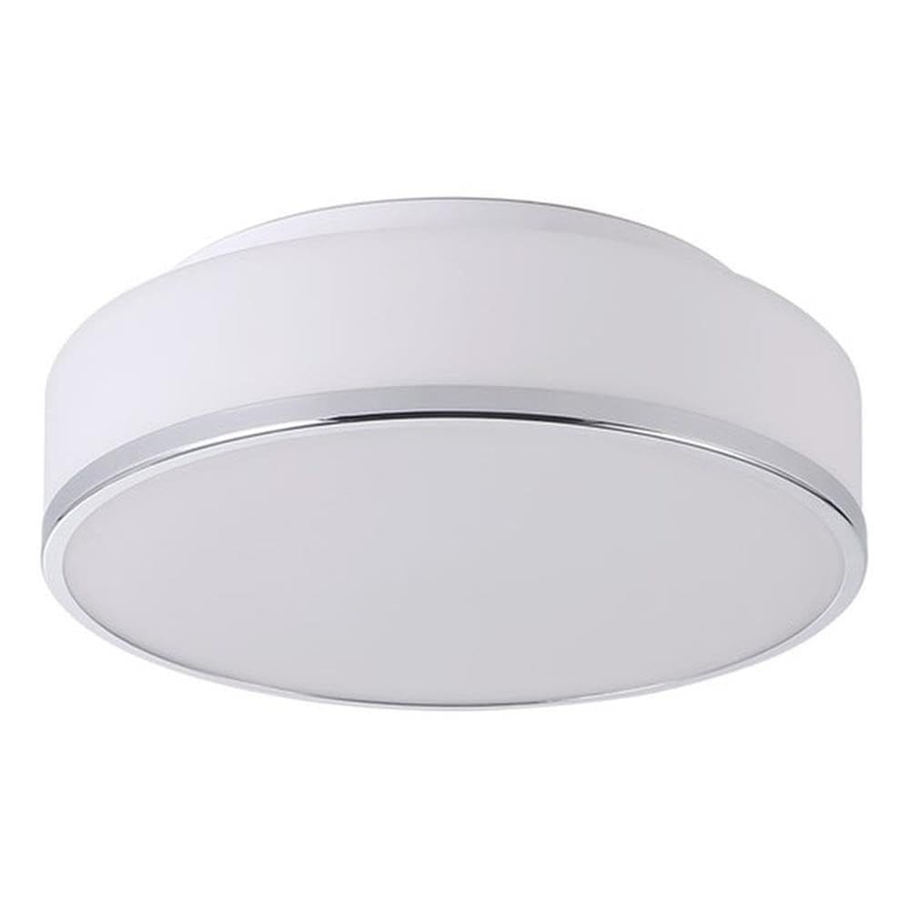 Montagem embutida Bromi Design B4001 Lynch branco e cromado