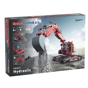 Kit de construção fischertechnik Profi Hydraulic com 500 peças