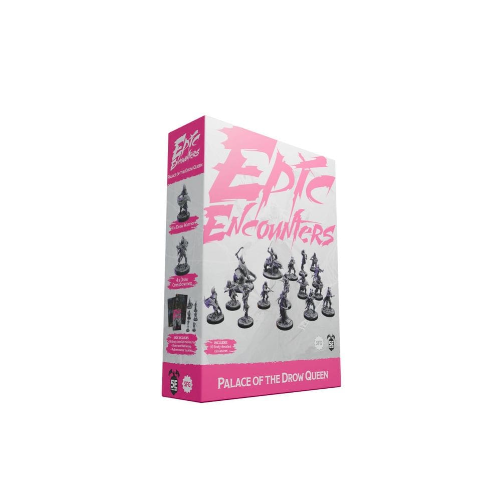 Warband Box Steamforged Games Epic Encounters Palace of The Drow Queen