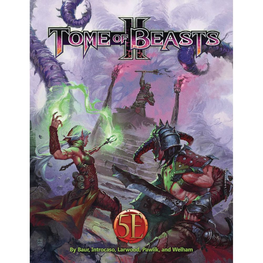 Livro Tome of Beasts 2 para a 5ª edição do jogo
