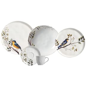 Aparelho de Jantar 30 Peças Bio Birdy Porto Brasil