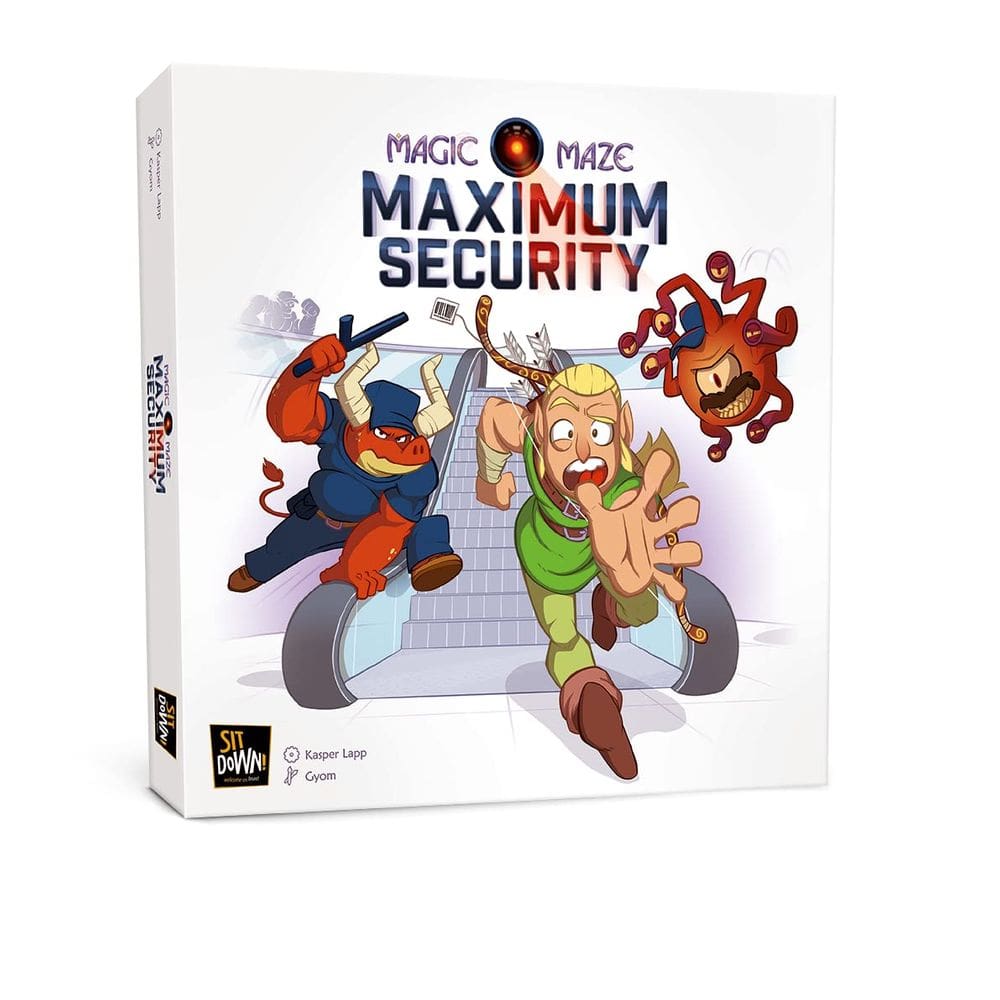 Jogo de tabuleiro Sit Down! Magic Maze: Segurança máxima