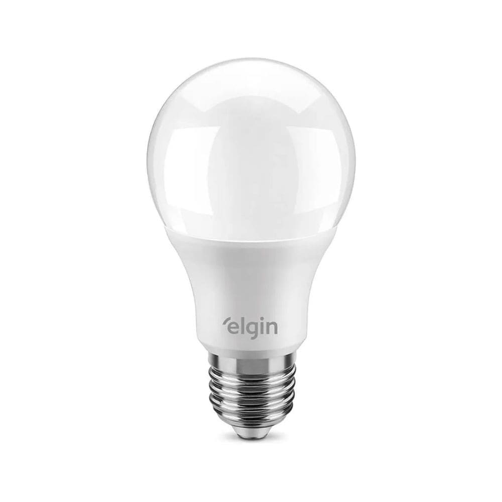 Lâmpada Led Bulbo A60 9W Bivolt 6500K Elgin