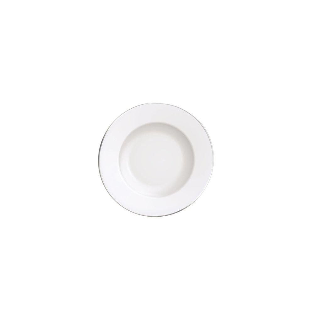 Prato Fundo Tramontina Joana Em Porcelana 23 Cm Tramontina