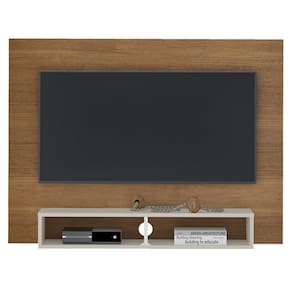 Painel Suspenso Para TV 50 Pol 120 cm Cinamomo Off White ARLY