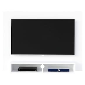 Painel Suspenso Para TV 50 Pol 120 cm Branco ARLY