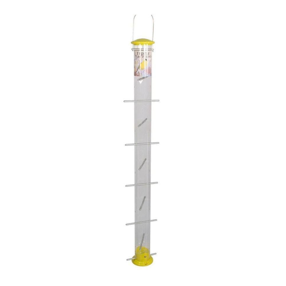 Alimentador de pássaros Woodlink WLTUBE35 Tubo Nyjer de 20 portas 4,4 kg