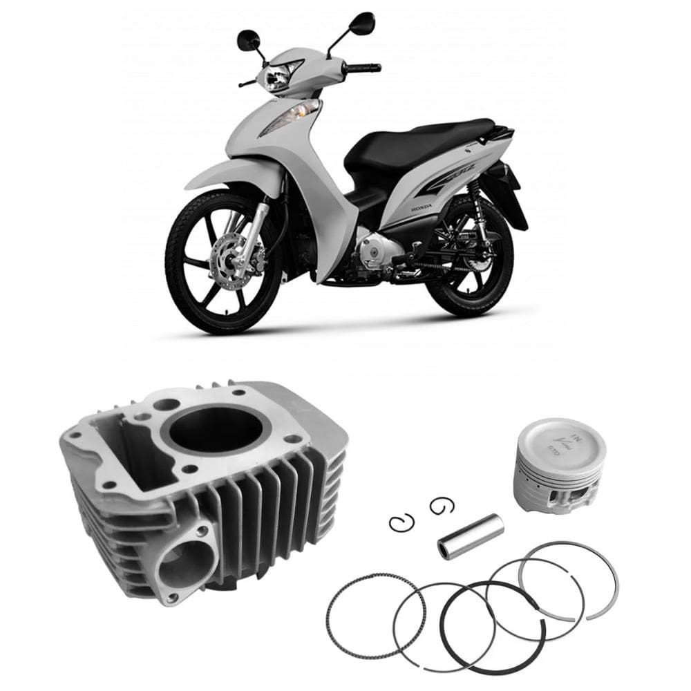 Kit Motor Cilindro Biz 125 2005 a 2008 Vini Controlflex