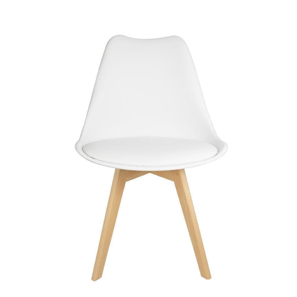 Cadeira Saarinen Wood Branca