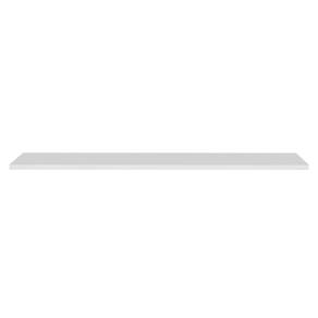Prateleira Flutuante Para Cozinha Com Suporte Invisível 91x20cm Yara Branco - Lumil