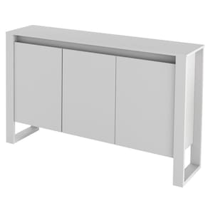 Balcão Para Escritório 3 Portas Me4147 Branco - Tecno Mobili