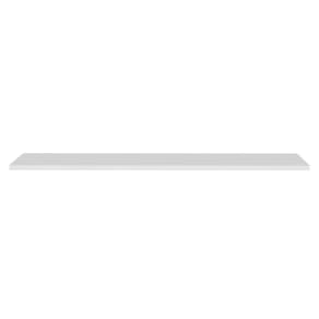 Prateleira Flutuante Para Banheiro Com Suporte Invisível 91x20cm Yara Branco - Lumil