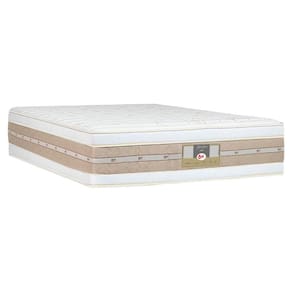 Colchão King Double Face Molas Silver Star 193x203x34cm - Castor