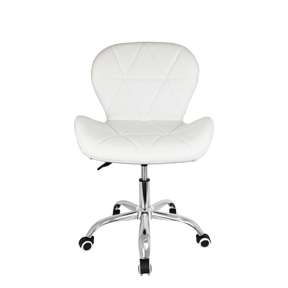 Cadeira Eiffel Office Slim Branca