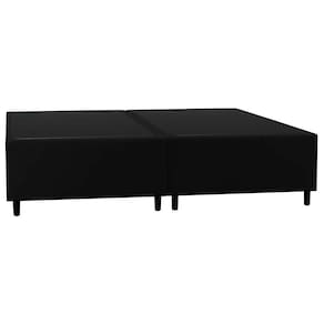Base Cama Box Casal Queen 158cm Bipartido Hit I02 Corano Preto - Mpozenato
