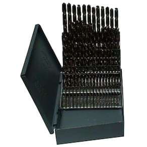 Conjunto de brocas Qualtech de 60 peças Cobalt Jobber Length