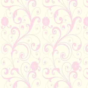 Papel Parede Flor Rosa Fundo Amarelo Claro Adesivo Lavavel