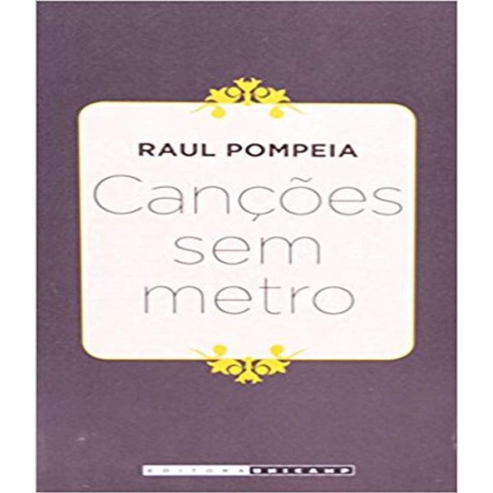 Livro Cancoes Sem Metro
