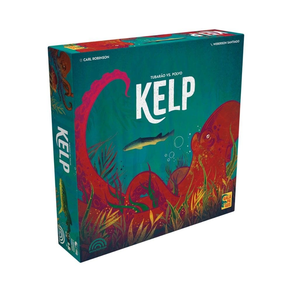 Kelp: Tubarão vs. Polvo Jogo de Tabuleiro Galápagos