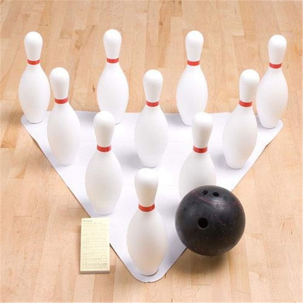 Conjunto de boliche Gamecraft Lightweight com bola de 5 libras e pinos de 15 polegadas
