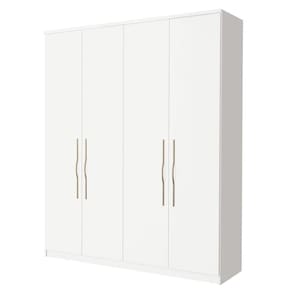 Guarda Roupa Solteiro Slow Motion Spazio F08 Branco - Mpozenato