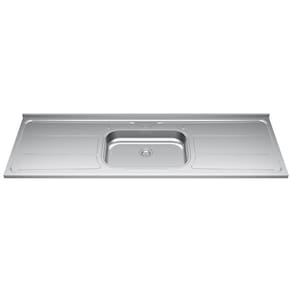 Pia De Cozinha Com Cuba 180cm E Válvula Aço Inox - Ghel Plus