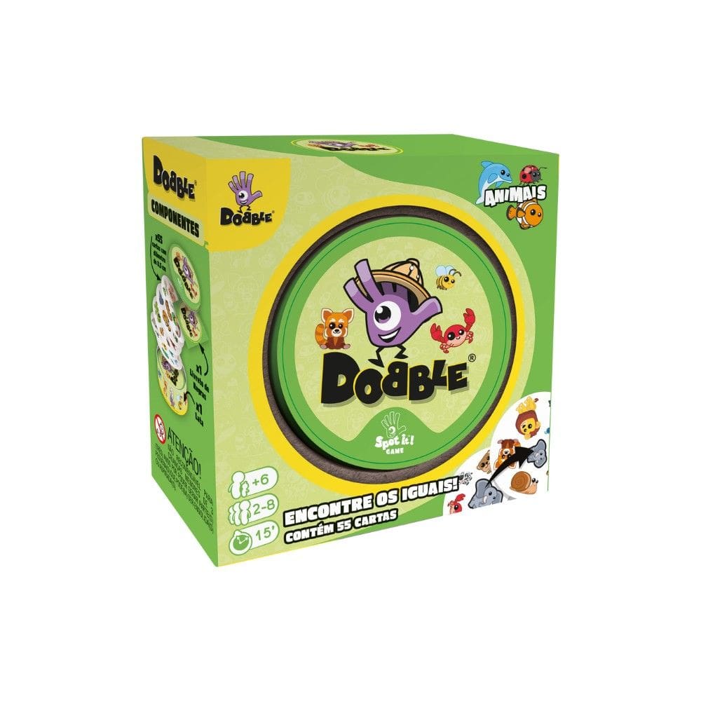 Dobble: Animais Jogo de Cartas Galápagos