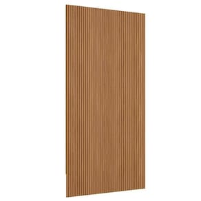 Painel Ripado Decorativo Sala Quarto 141x250cm Plus L06 Nature Fosco - Mpozenato