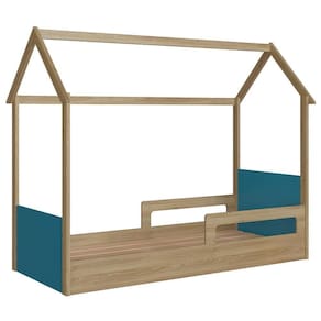 Cama Infantil Montessoriana Casinha Infix C06 Aveiro-azul - Mpozenato