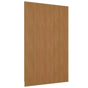 Painel Ripado Decorativo Sala Quarto 219x250cm Plus L06 Nature Fosco - Mpozenato