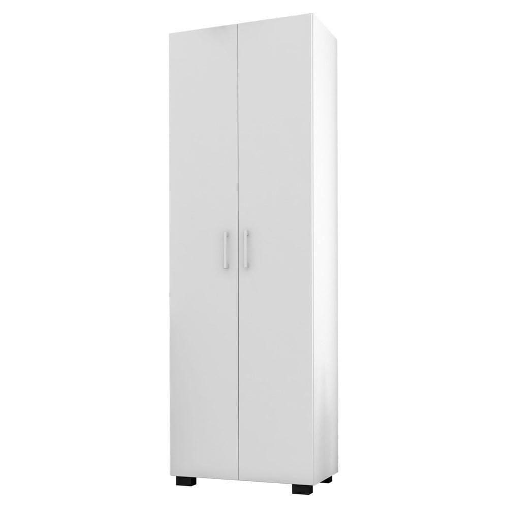 Estante Livreiro 2 Portas Office Branco Móveis Leão