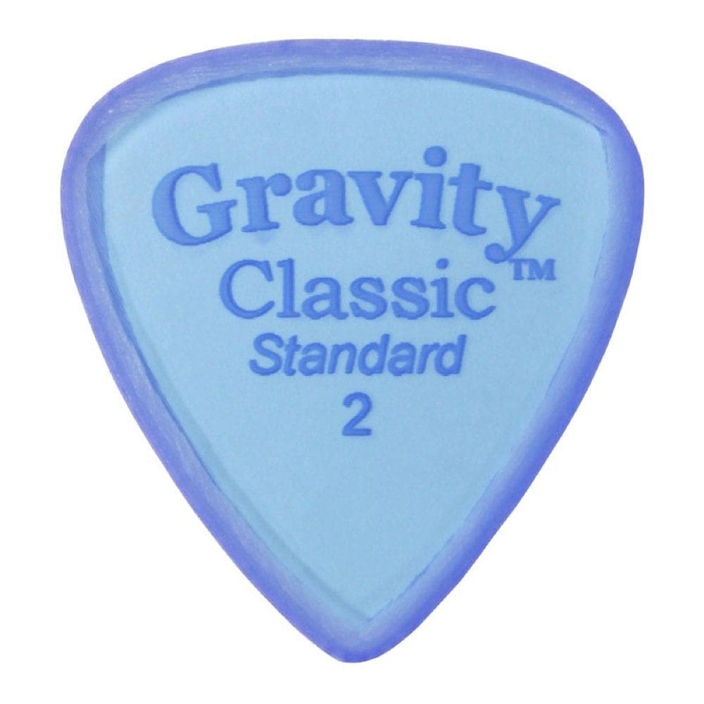 Palheta de Guitarra Gravity gurabitexi-pikku gcls2 m 2.0 Azul