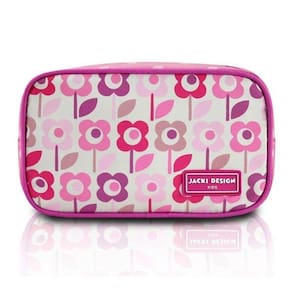 Estojo Tamanho Médio Rosa Sapeka Jacki Design Fúcsia Escuro - Coração Rosa Mochila