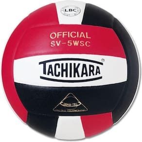 Voleibol Tachikara SV5WSC Competition Vermelho, Branco e Preto