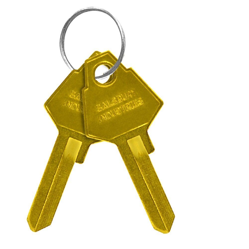 Key Blank para caixas de correio de alumínio da Salsbury Industries (50 unidades)