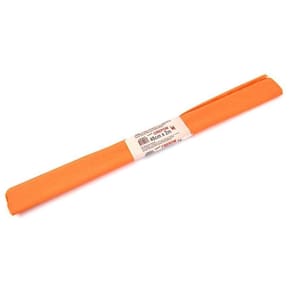 Papel Crepom 48mmx2m Laranja Rolo - Realce