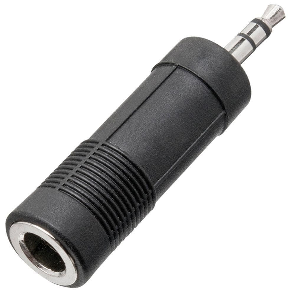 Adaptador Femea P10 Stereo Para Plug P2 Stereo
