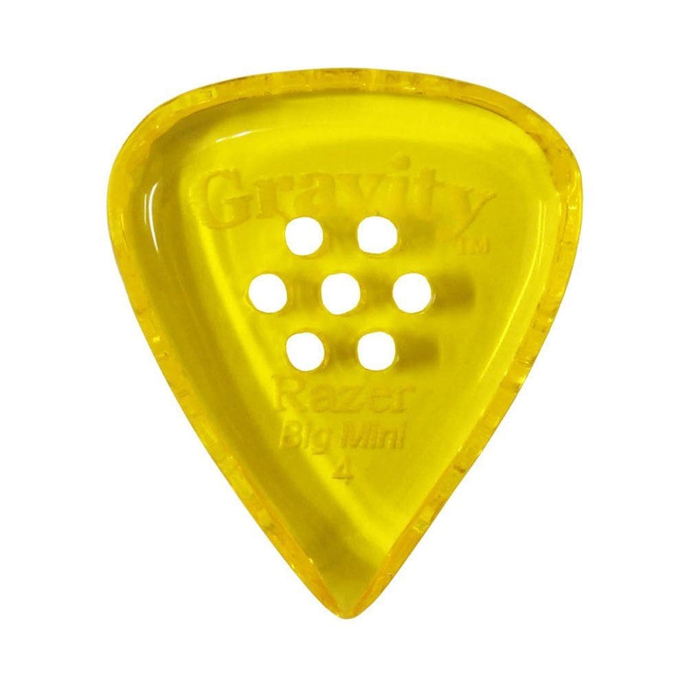Guitar Pick Gravity bigmini gurabitexi-pikku grababitexi-pikku grab4pm 4,0 mm