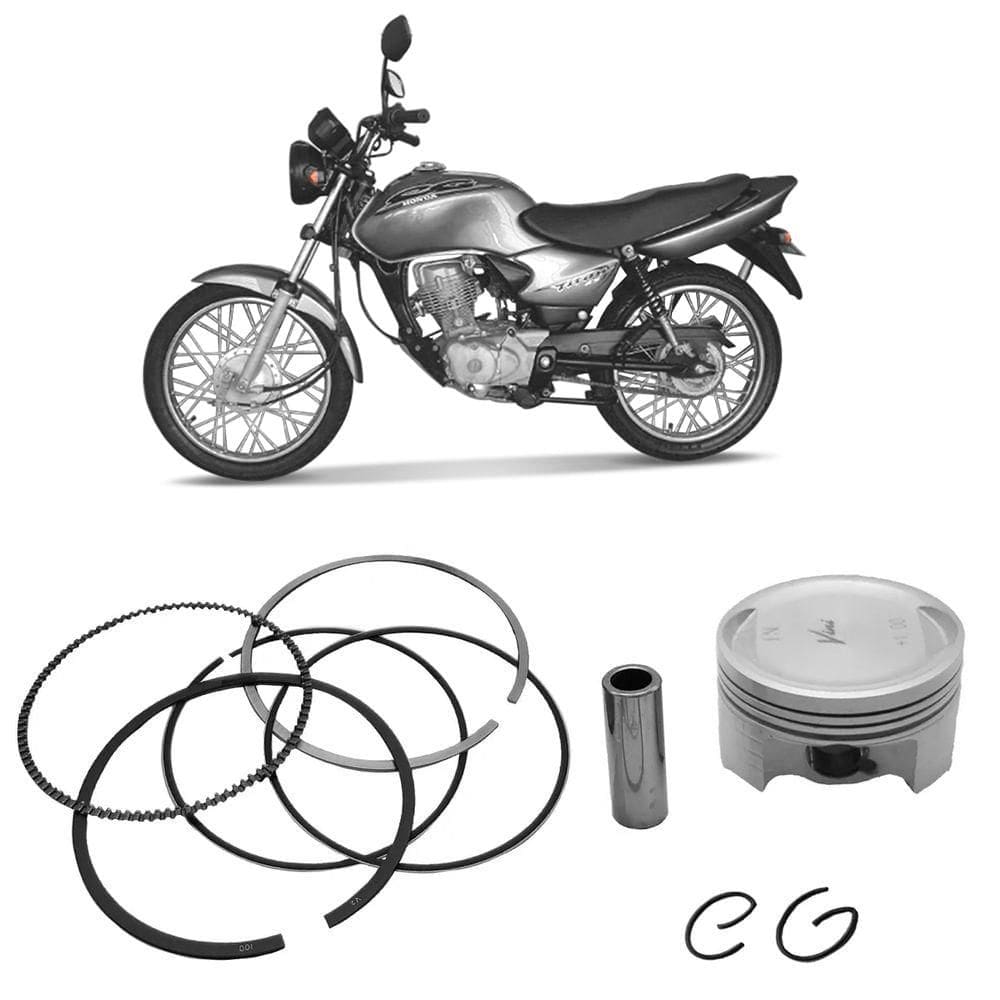 Kit Pistão e Anel 1.00 CG XRL 125 Vini-Controlflex