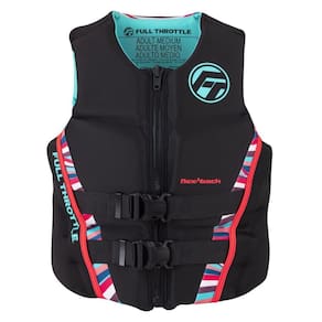 Colete salva-vidas Full Throttle Rapid Dry Flex Back feminino GG