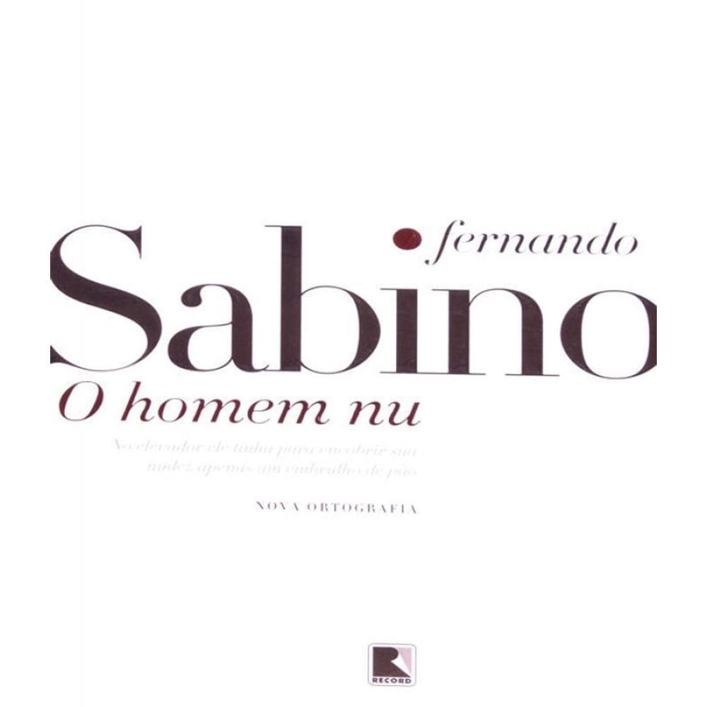 Livro Homem Nu, O