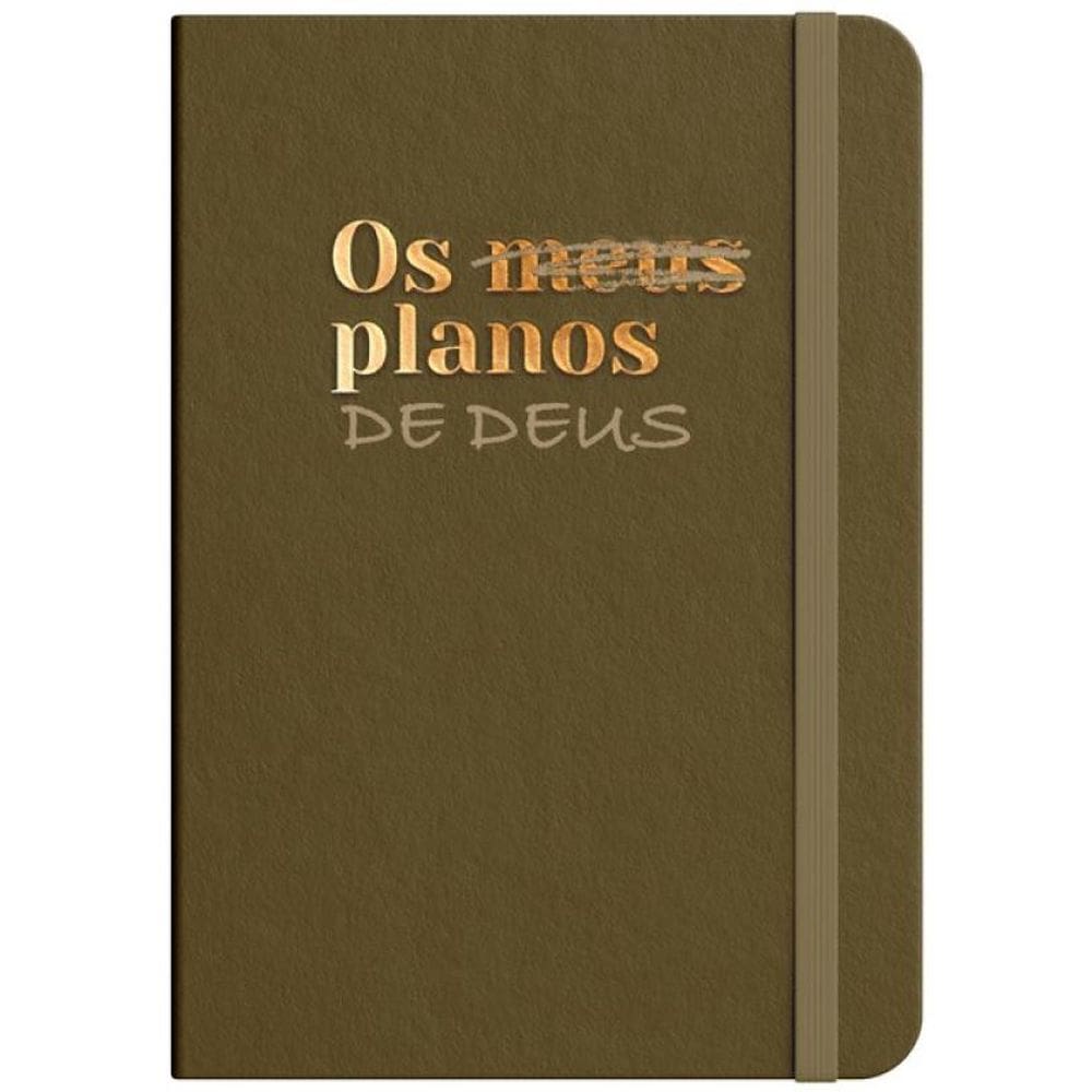 Moleskine - Os Planos De Deus - Bronze