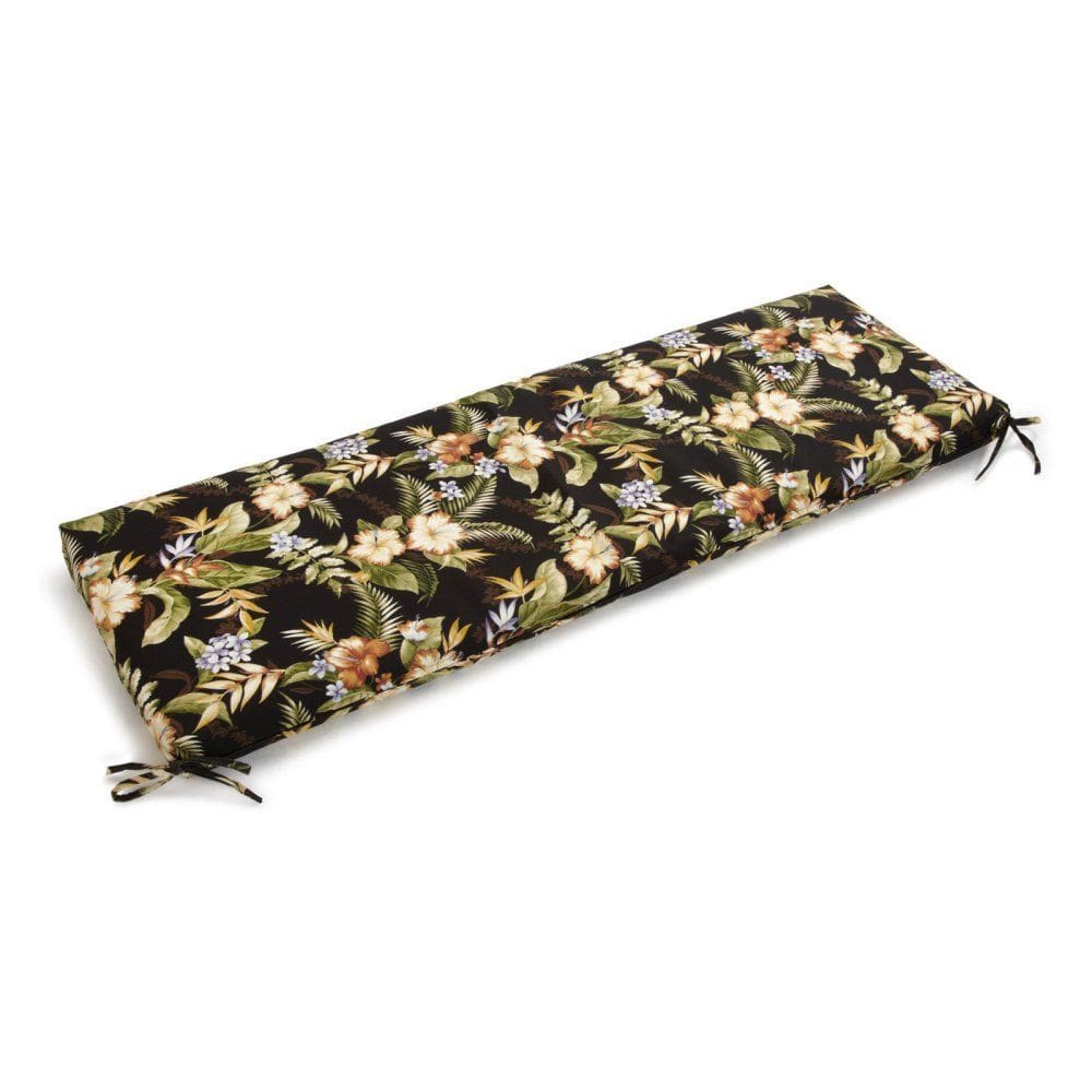 Almofada de banco Blazing Needles Outdoor Eastbay Onyx 150x48cm
