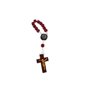 Dezena de Dedo de Nossa Senhora Aparecida Pau Brasil 6mm