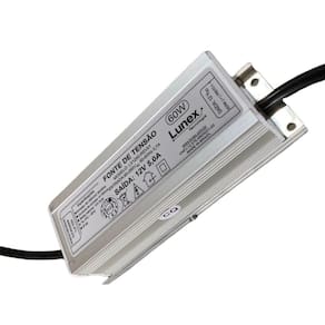 Fonte De Tensão 12V 5,0A - 60W Bivolt A Prova D Água Ip67